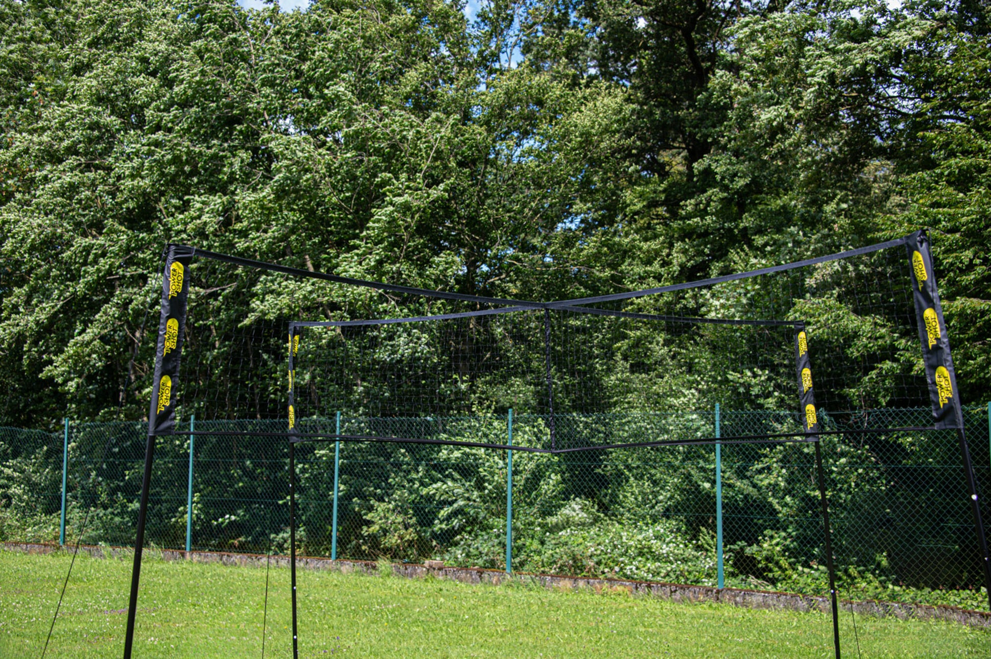 Powershot Volleyball Fun Netz-Set  - Crossover - Höhenverstellbar - machsport – Bild 