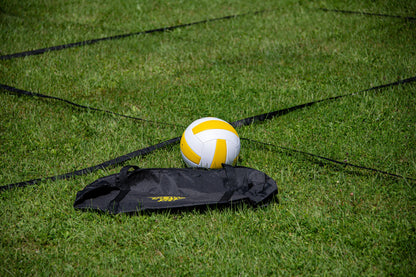 Powershot Volleyball Fun Netz-Set  - Crossover - Höhenverstellbar - machsport