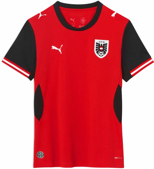 Österreich ÖFB Damentrikot Home Jersey Replica 2026 – rot / 38