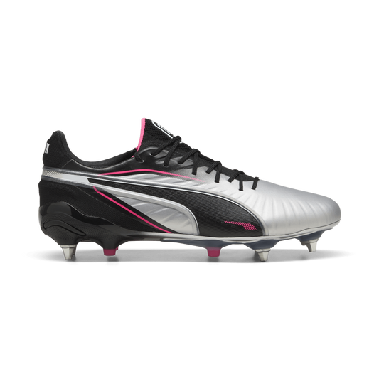 Puma Fußballschuhe King Ultimate MxSG – silber / 41