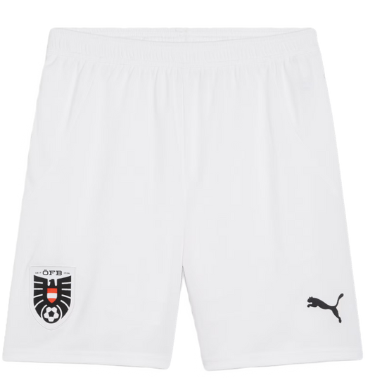 Österreich Short Home 24/25 – weiß / L