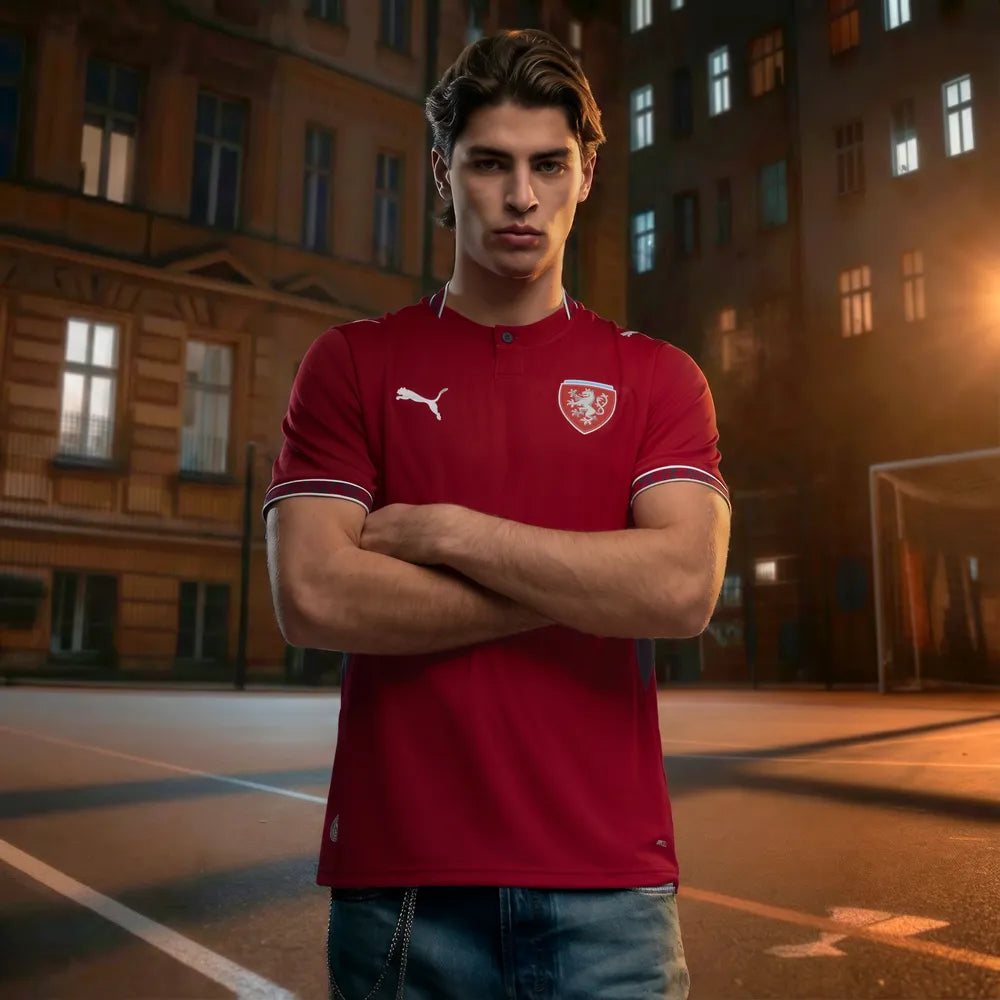 FACR Herrenfußballshirt Home Kersey Replica, Heimtrikot für Spiel und Training mit DRYCELL und recyceltem Polyester - machsport – Bild 