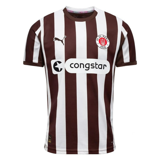 FC St. Pauli Home Jersey 25/26 – braun / S