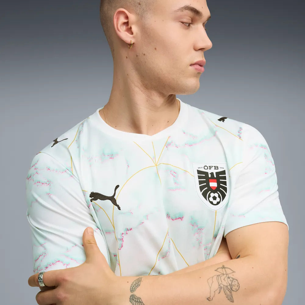 ÖFB Herrenfußballshirt Away Jersey Replica - machsport – Bild 