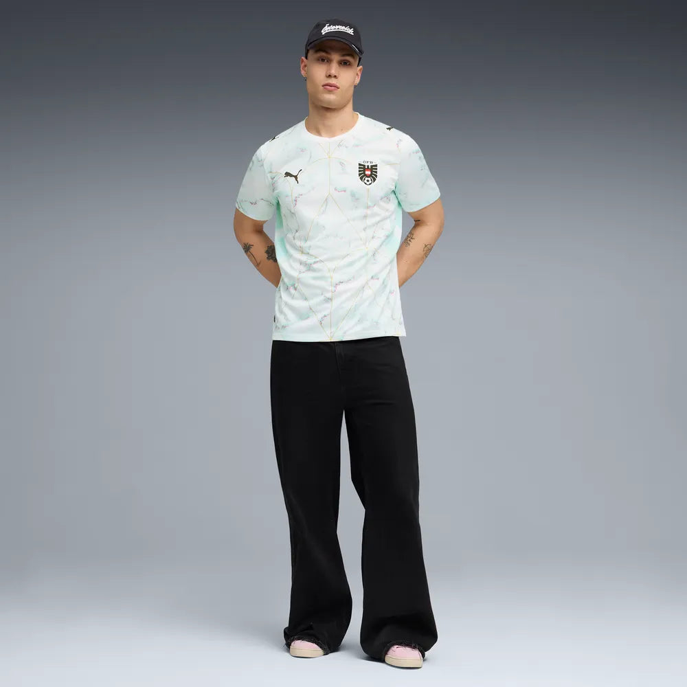 ÖFB Herrenfußballshirt Away Jersey Replica - machsport