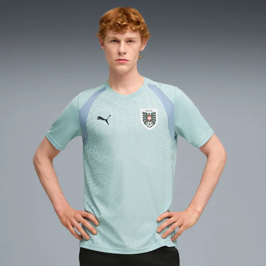 ÖFB  Herrenfußballshirt Training Jersey - machsport