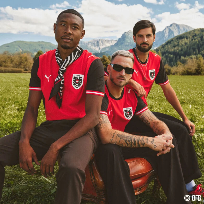 Österreich ÖFB Herrentrikot Home Jersey Replica 2026 - machsport – Bild 