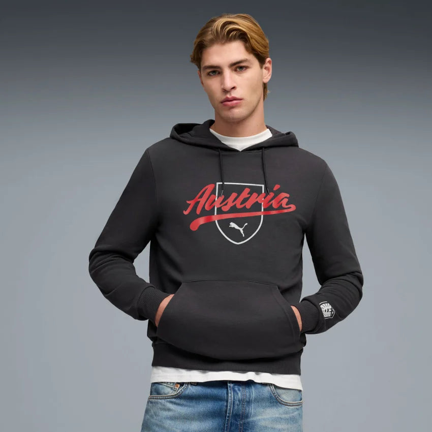 ÖFB Herrenfußballpullover Culture Hoody - machsport