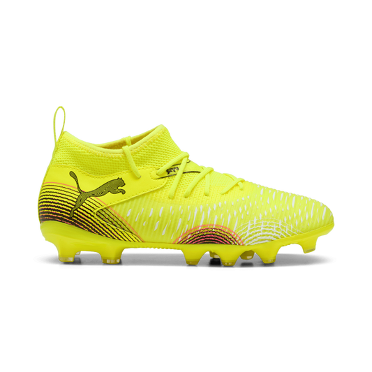 Puma Kinderfußballschuhe Future 8 Match Jr. – neongelb / 28
