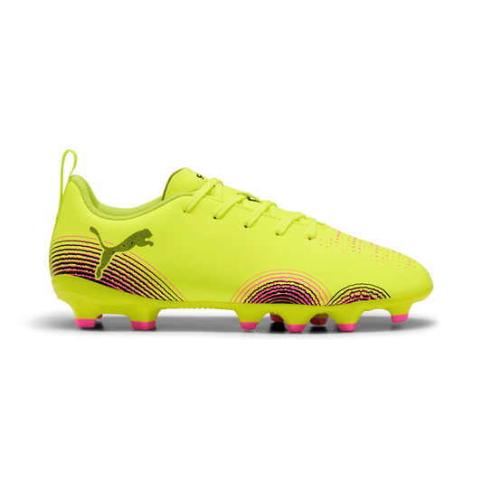 Puma Kinderfußballschuhe Future 8 Play FG/AG Jr. – neongelb / 29