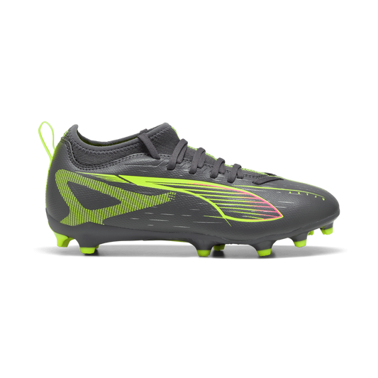 Puma Kinderfußballschuhe Ultra 5 Match FG/AG Jr. – silber / 28
