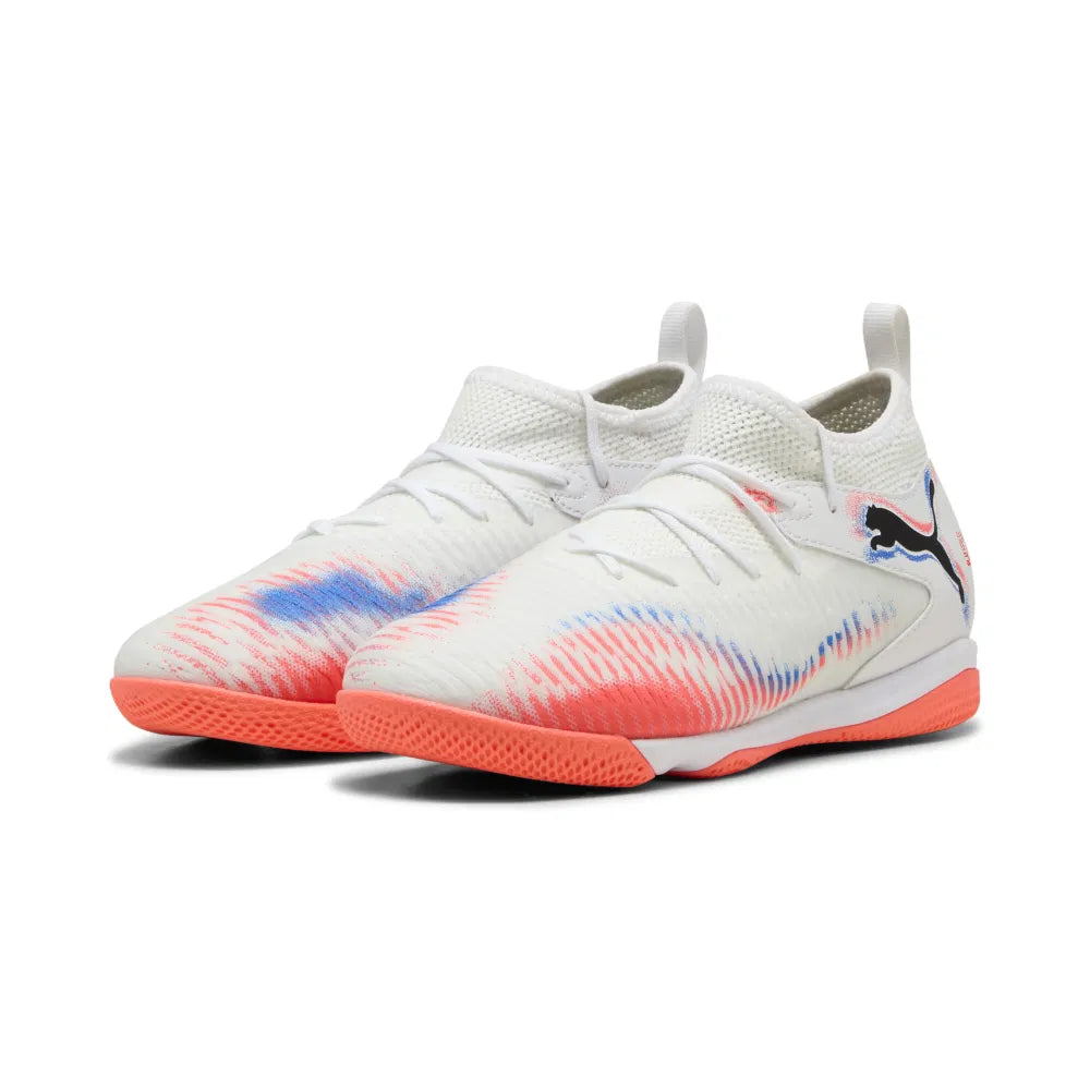 Puma Kinderhallenfußballschuhe Future 8 Match IT + Mid Jr. - machsport – Bild 