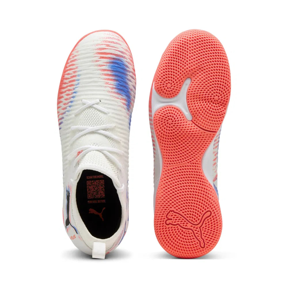 Puma Kinderhallenfußballschuhe Future 8 Match IT + Mid Jr. - machsport – Bild 
