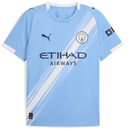 Manchester City Home Jersey Replica Kids 25/26 – hellblau / 176