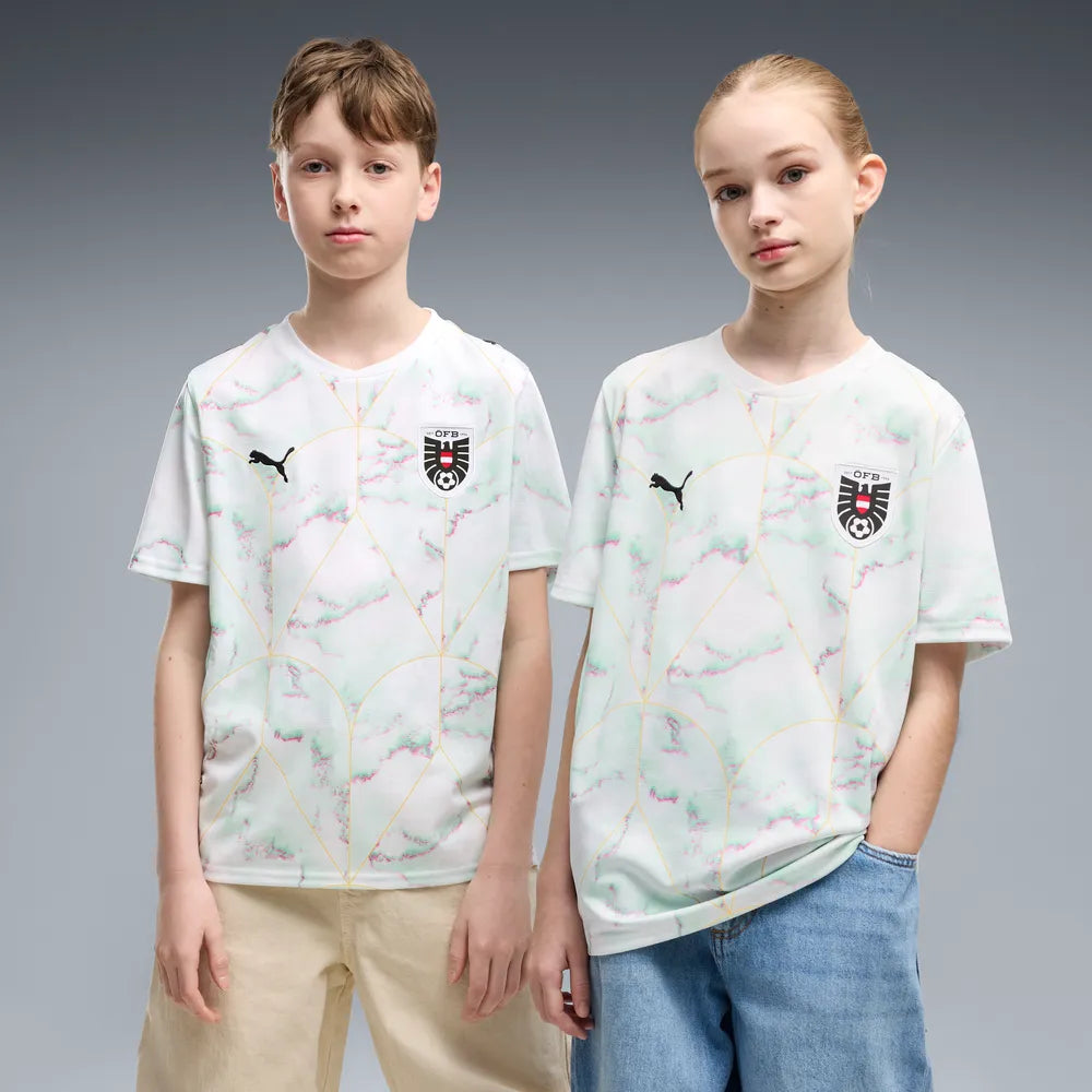 ÖFB Kinderfußballshirt Away Jersey Replica - machsport – Bild 