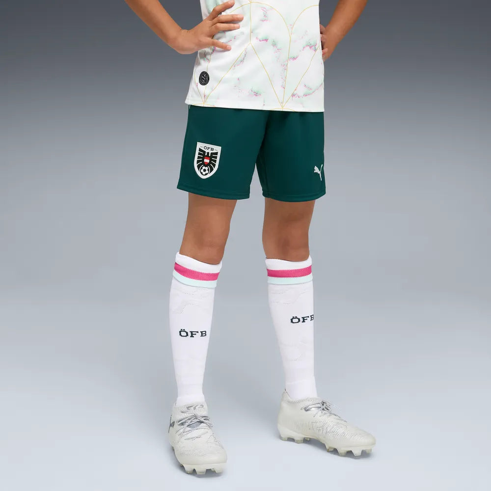 ÖFB Kinderfußballhose Shorts Replica - machsport