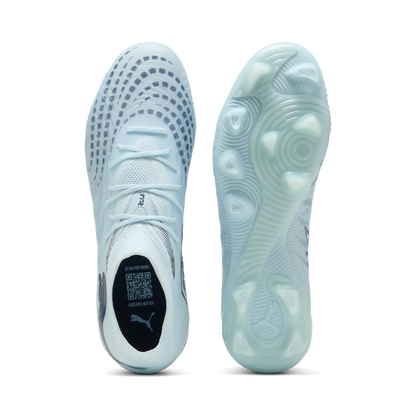 Puma Future 9 Match Fußballschuhe für Rasen und Kunstrasen, seitliche Ansicht, langlebiges Design für Fußballspieler