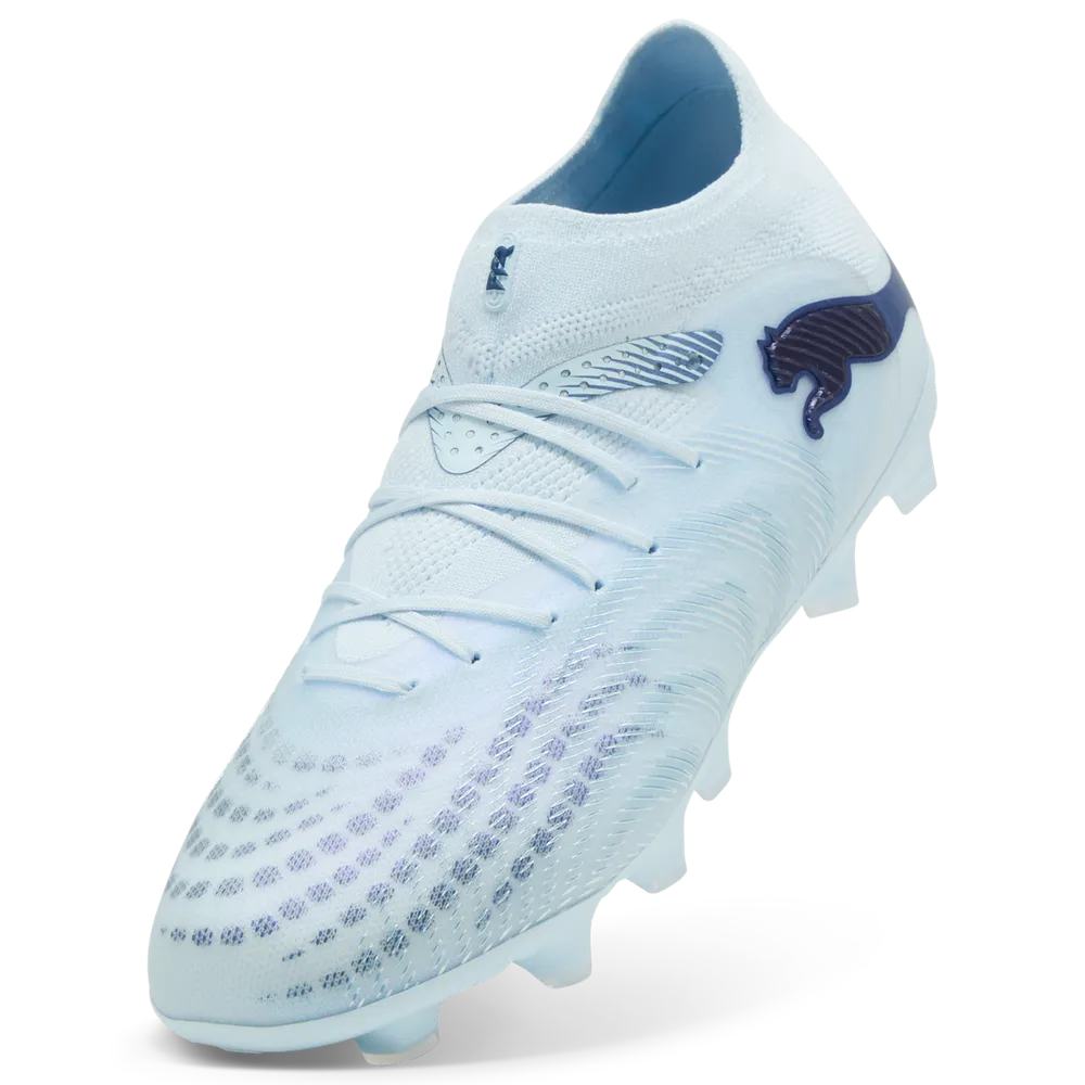 Puma Kinderfußballschuhe Future 9 Pro FG/AG seitliche Ansicht auf Rasen- und Kunstrasenschuhen für Kinder – Bild 