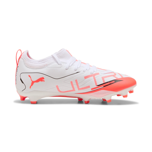 Puma Kinderfußballschuhe Ultra 5 Match FG/AG Jr. – weiß / 29