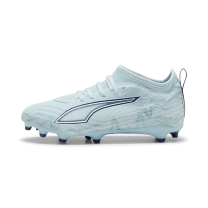 Puma Kinderfußballschuhe Ultra 6 Match FG/AG seitliche Ansicht, Rasen- und Kunstrasenschuhe für Kinder