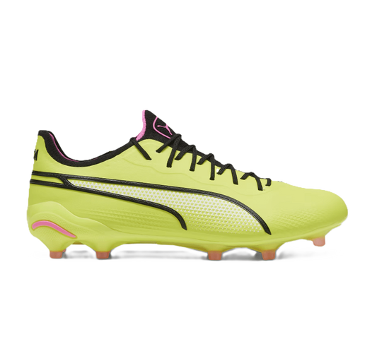 Puma Fußballschuhe King Ultimate FG – hellgrün / 40,5