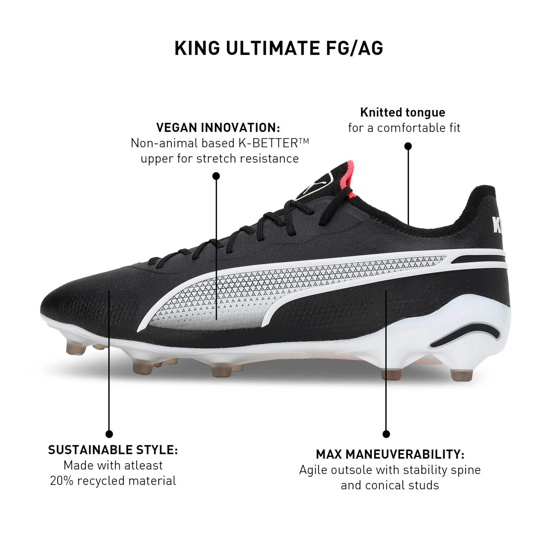 Puma Fußballschuhe King Ultimate FG - machsport – Bild 
