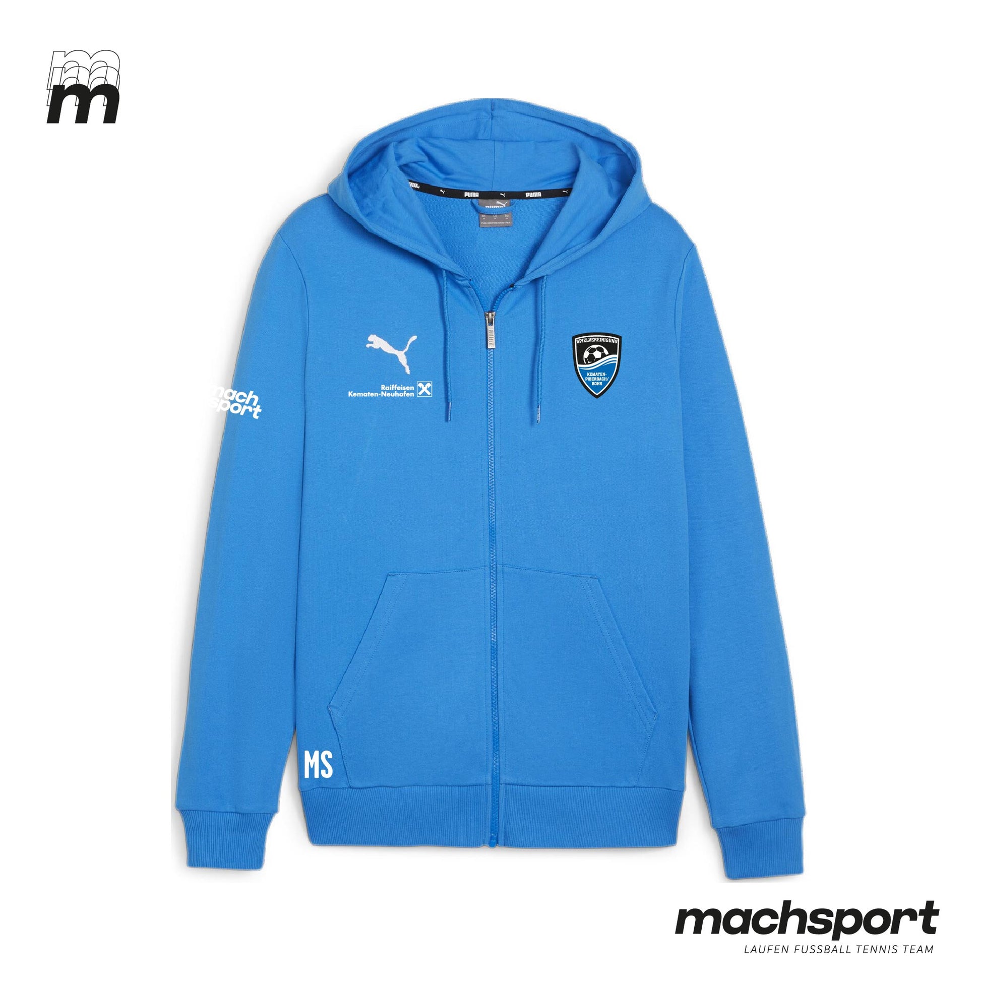 SPV Kematen-Piberbach/Rohr NW Hoody mit Zip - machsport – Bild 