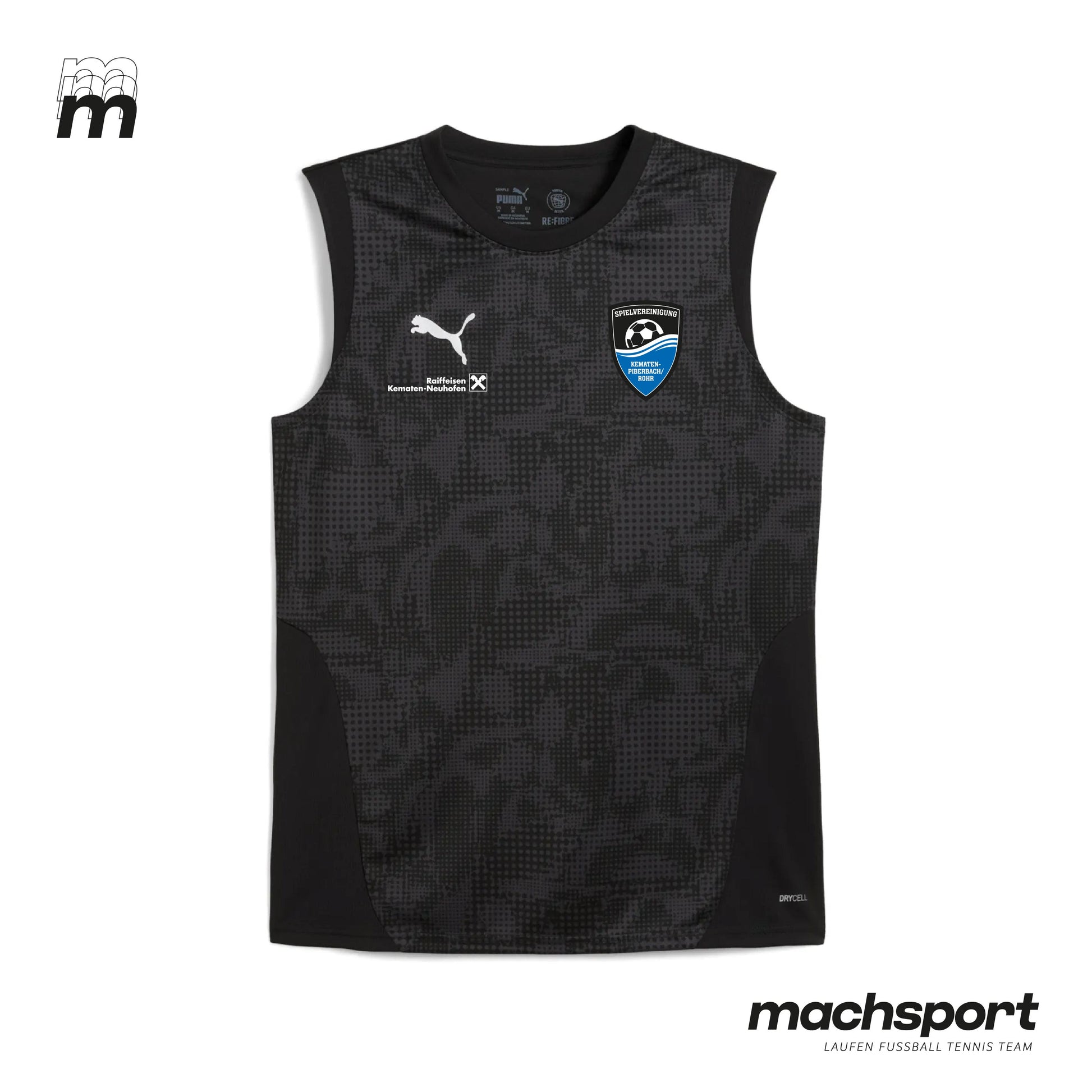 SPV Kematen-Piberbach/Rohr NW Tanktop schwarz - machsport – Bild 