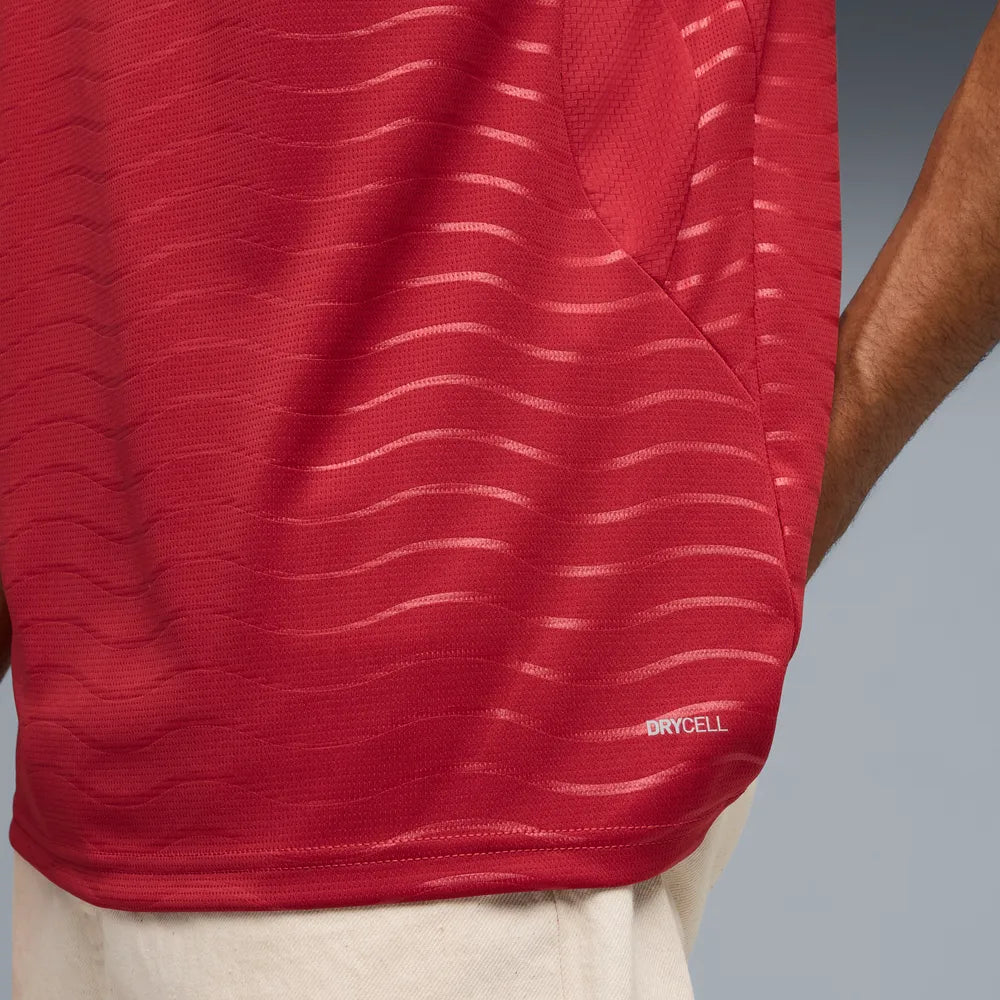 Portugal Herrenfußballshirt Home 2026, Heimtrikot für die WM 2026 mit dryCELL und Teamdesign - machsport – Bild 
