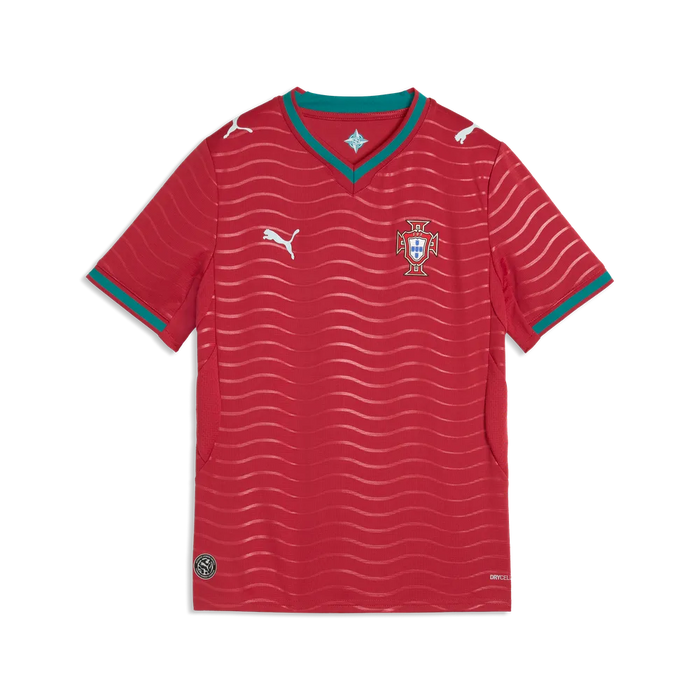 Portugal Kinderfußballshirt Home 2026, Heimtrikot mit DryCELL für junge Portugal Fans