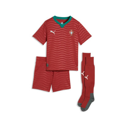 Portugal Kinderfußballset Home Minikit 2026