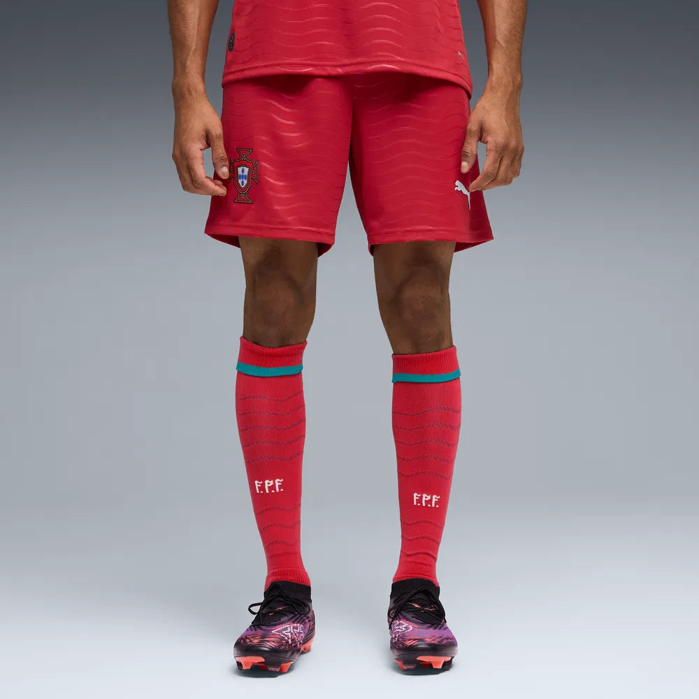 Portugal Herrenfußballshort Replica 2026, Matchshorts mit dryCELL für Spiel, Training und Fan Einsatz - machsport – Bild 