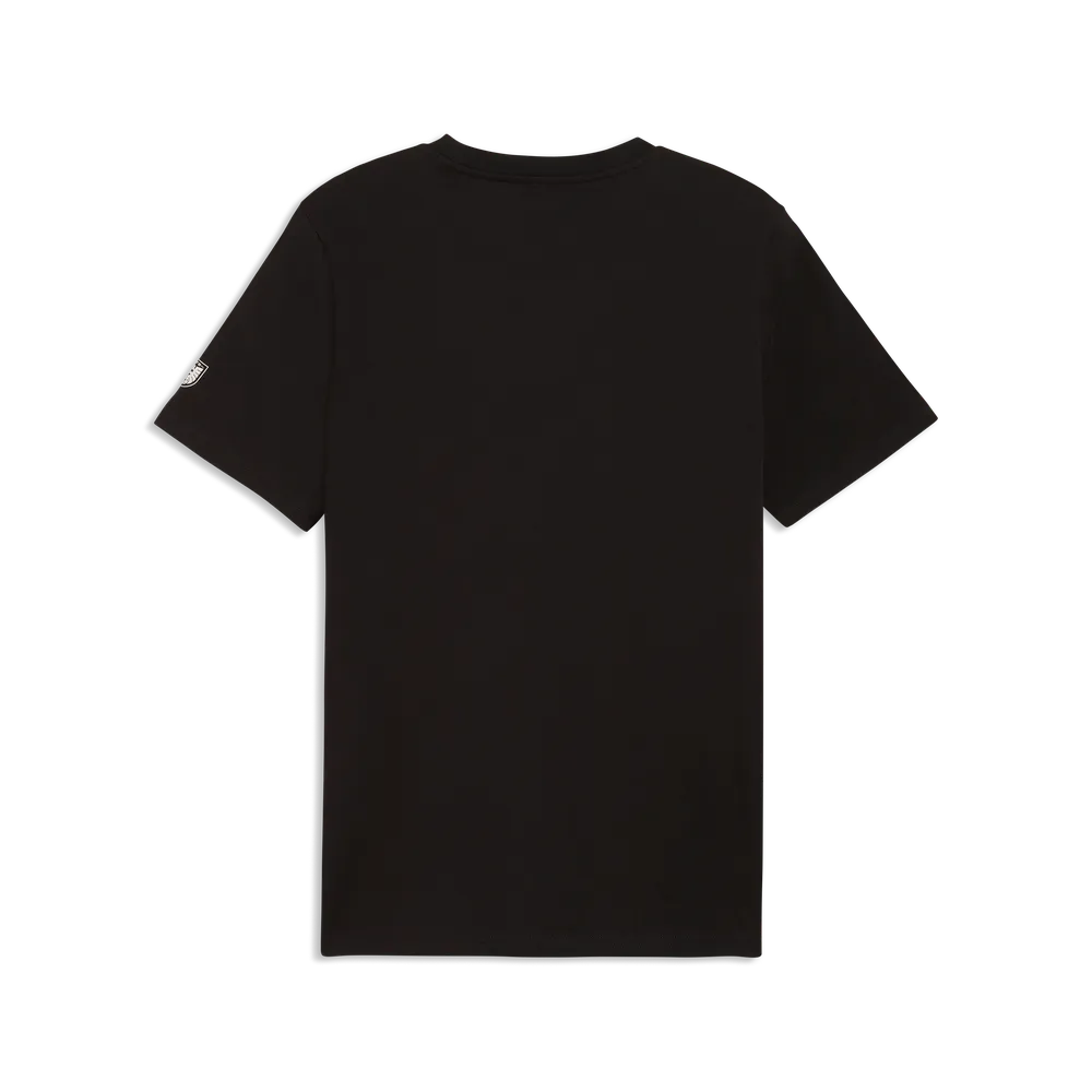 Österreich ÖFB Herrenfußballshirt King Logo Tee, Black/White – Bild 
