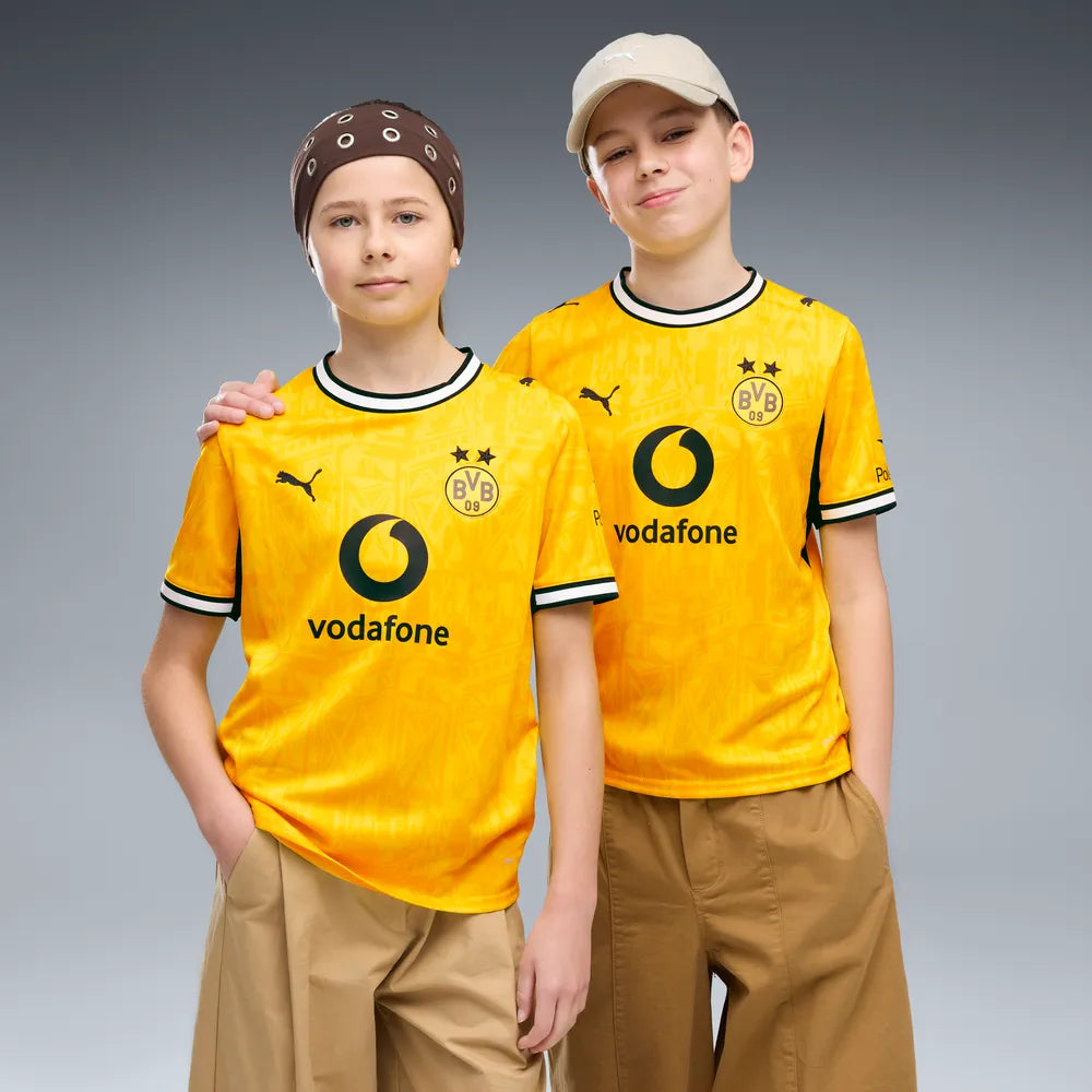 BVB Kinderfußballshirt Heimtrikot Replica 2026/2027, Borussia Dortmund Heimtrikot mit dryCELL für junge Fans - machsport – Bild 