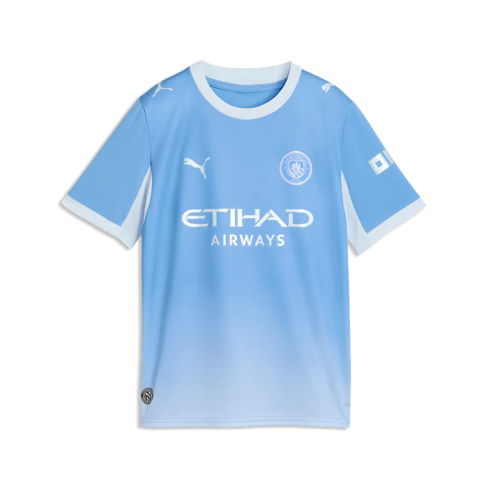 Manchester City Kinderfußballshirt Home Jersey, Heimtrikot mit dryCELL für junge Fans - machsport