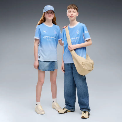 Manchester City Kinderfußballshirt Home Jersey, Heimtrikot mit dryCELL für junge Fans - machsport