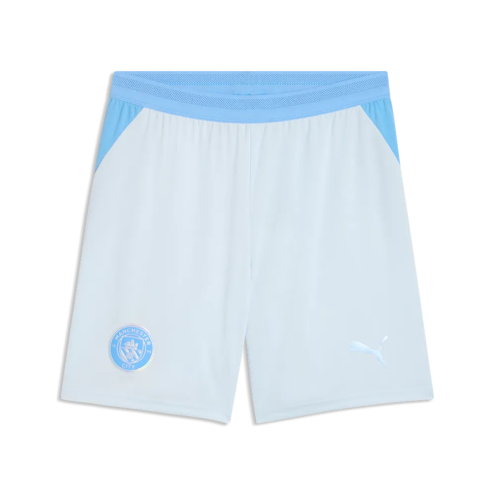 Manchester City Herrenfußballhose Replica, Fußballshorts mit dryCELL für Training und Fanmomente - machsport – Bild 
