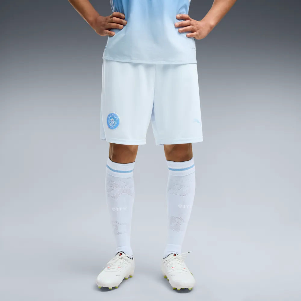 Manchester City Herrenfußballhose Replica, Fußballshorts mit dryCELL für Training und Fanmomente - machsport