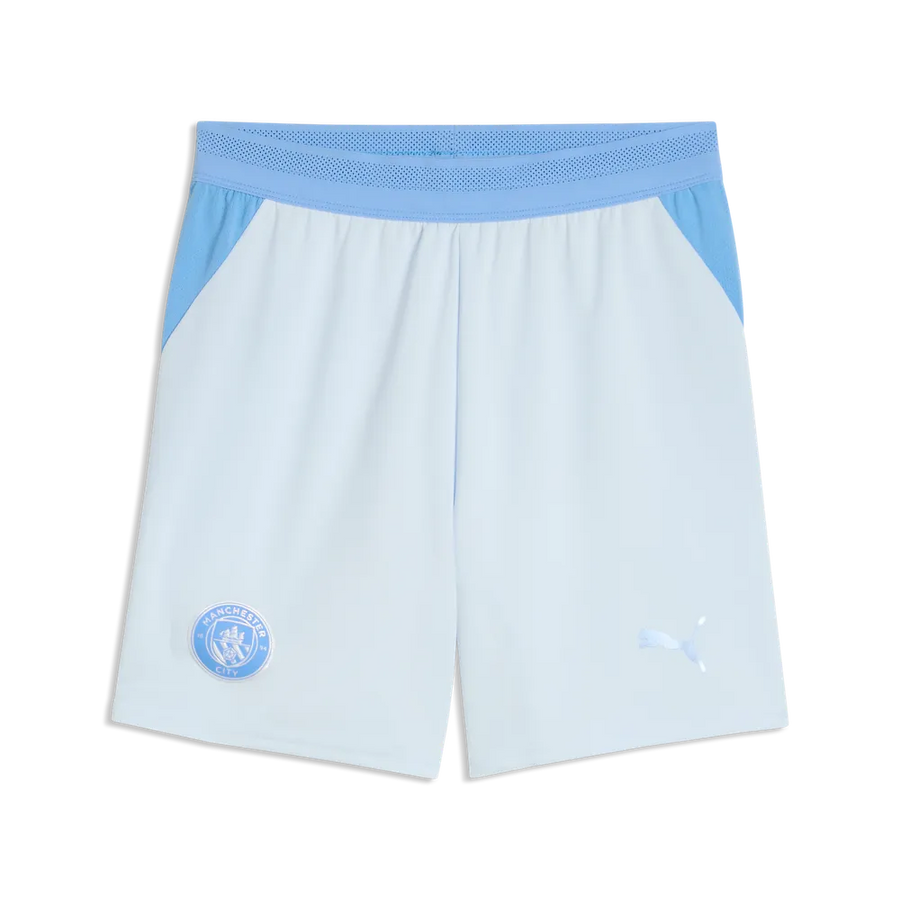 Manchester City Kinderfußballhose Replica, Fußballshorts mit dryCELL für junge Fans - machsport