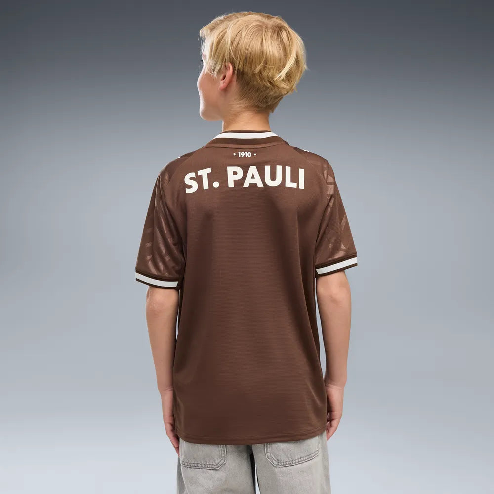 FC St.Pauli Kinderfußballshirt Home 26/27 – Bild 