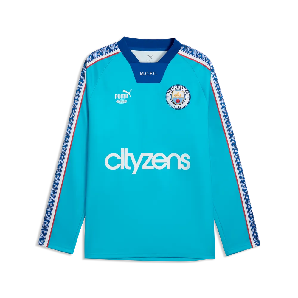 Manchester City Herrenfußballshirt King Jersey LS – Bild 
