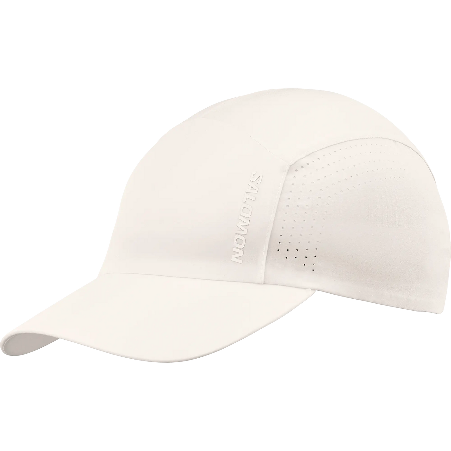 Salomon Cap Shakeout, leichte Laufkappe für Running und Alltag mit Atmun, whisper white - machsport