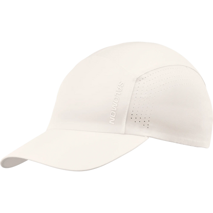 Salomon Cap Shakeout, leichte Laufkappe für Running und Alltag mit Atmun, whisper white - machsport