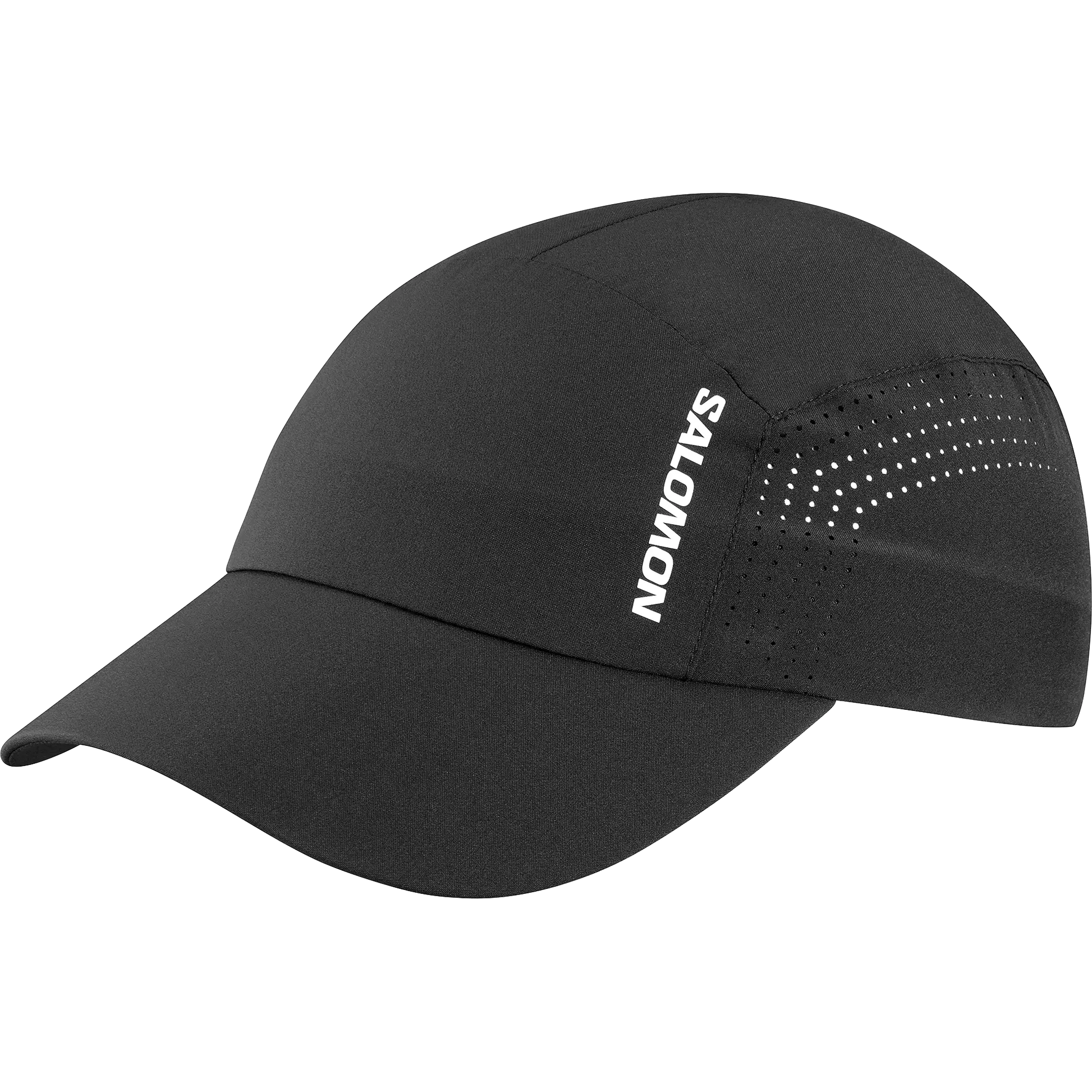 Salomon Cap Shakeout, leichte Laufkappe für Running und Alltag mit Atmungsaktivität und schnelltrocknendem Komfort, deep black - machsport – Bild 