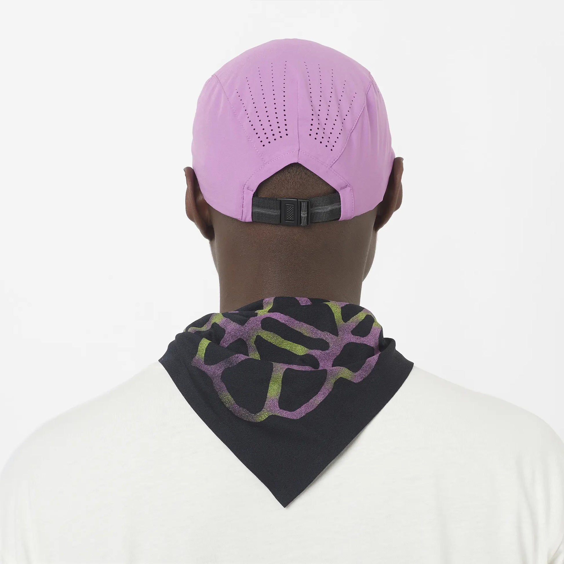 Salomon Cap Shakeout, leichte Laufkappe für Running und Alltag mit Atmungsaktivität und schnelltrocknendem Komfort, iris orchid - machsport – Bild 