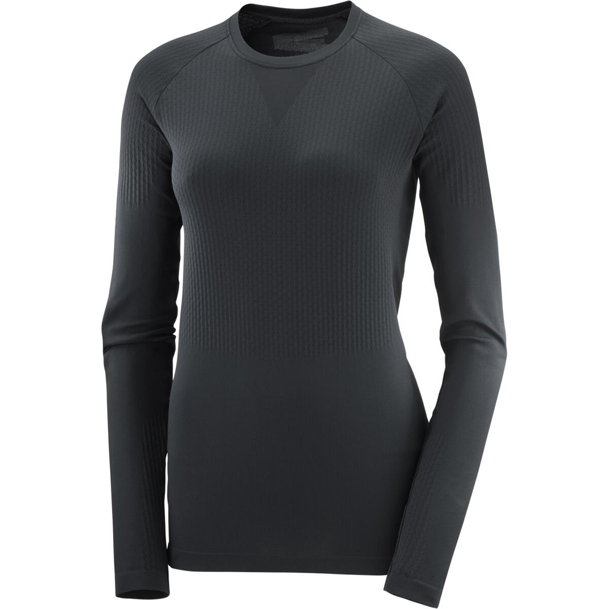 Salomon Damenlangarmshirt Sense Aero Seamless Tee - machsport – Bild 