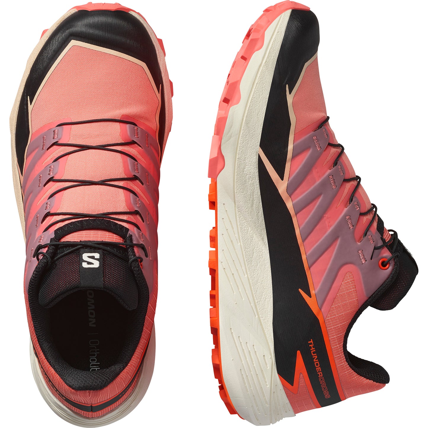 Salomon Laufschuhe Thundercross koralle - machsport