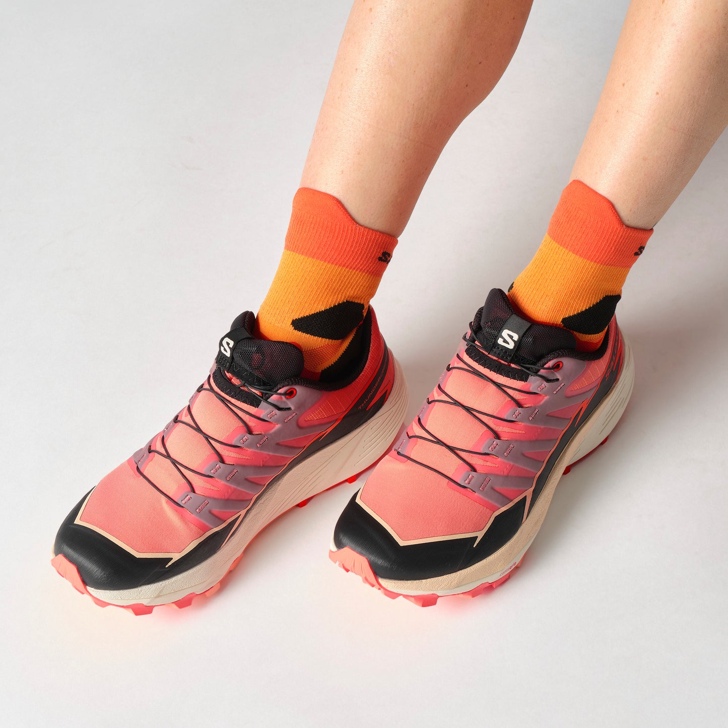 Salomon Laufschuhe Thundercross koralle - machsport