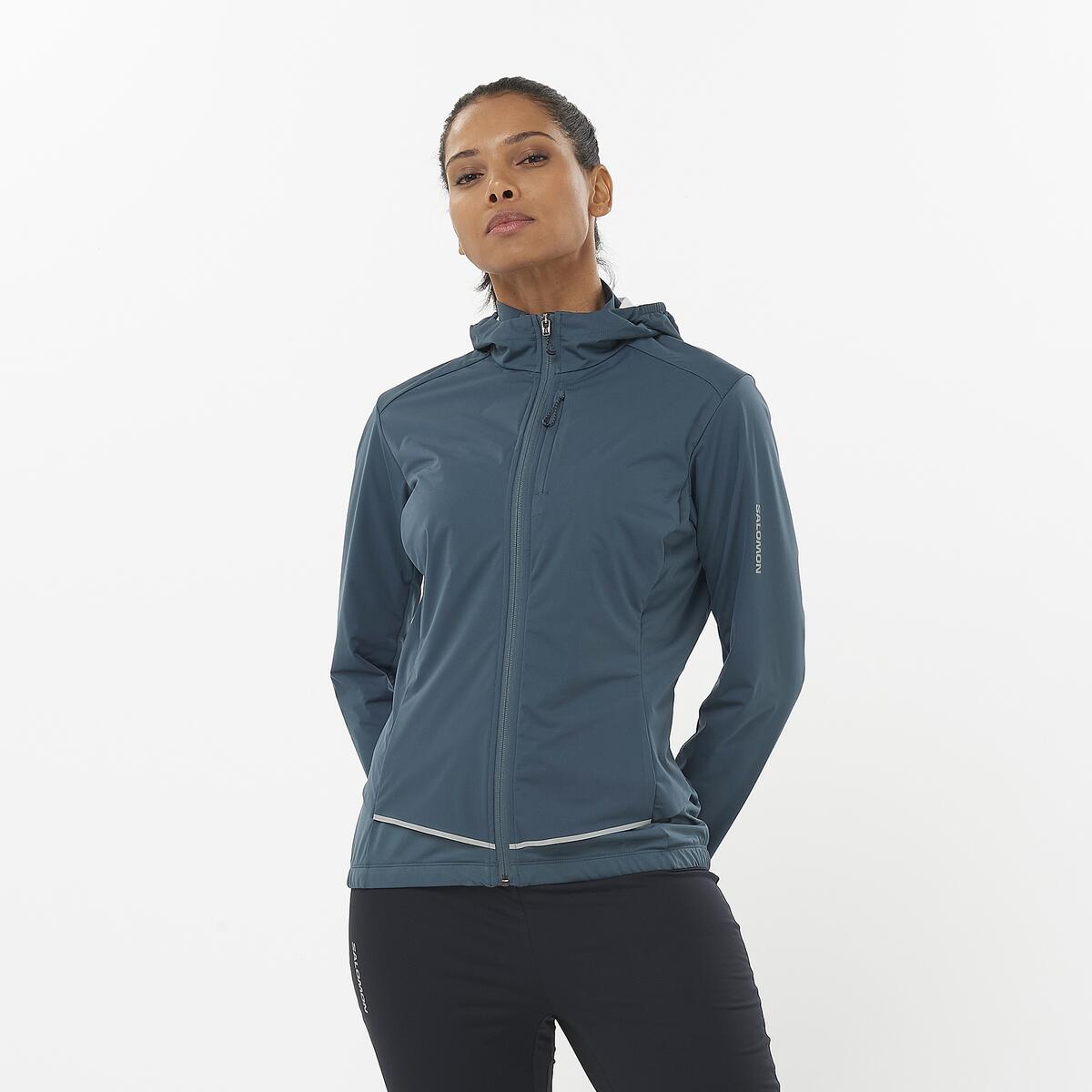 Salomon Damenlaufjacke Light Shell Jkt - machsport – Bild 