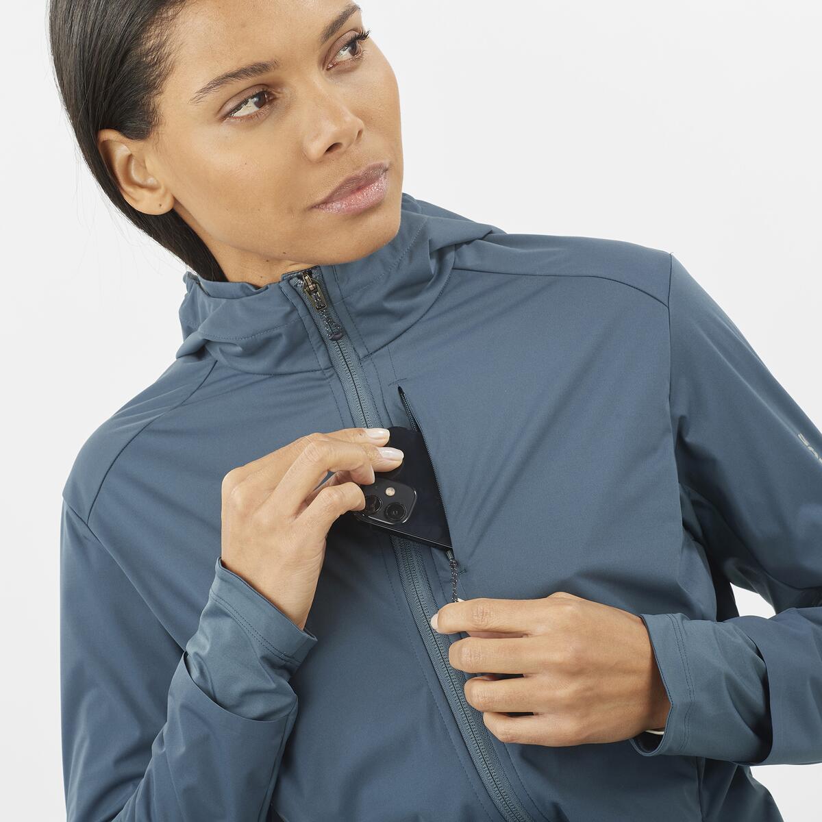 Salomon Damenlaufjacke Light Shell Jkt - machsport